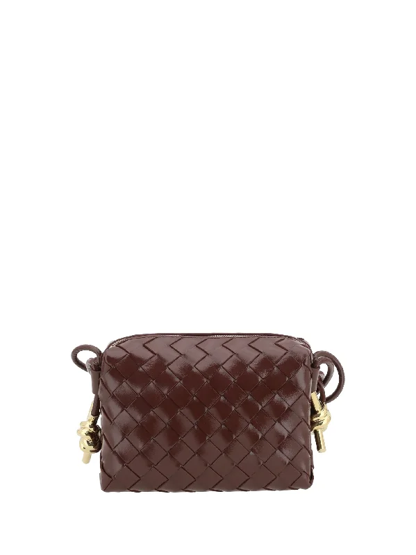 Bottega Veneta bags with geometric patternsBottega Veneta Women Loop Shoulder Bag