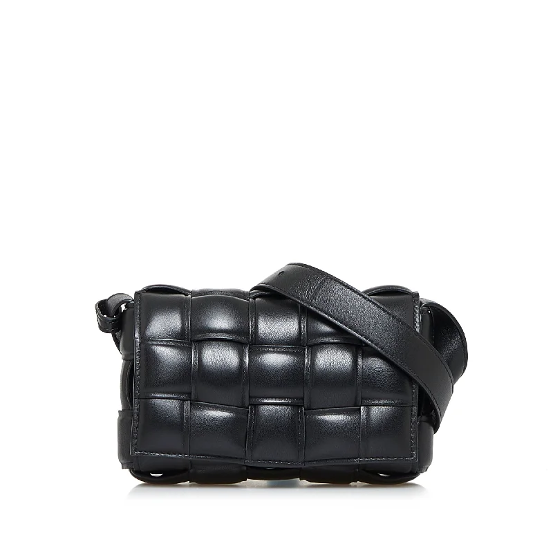 Bottega Veneta bags in earthy tonesBottega Veneta Padded Cassette Black