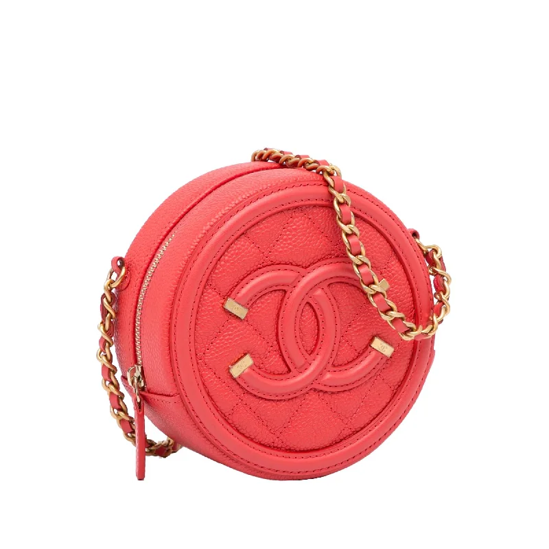 Chanel All - Match Handbag for Versatile StylingChanel CC Filigree Crossbody (sLhtqH)