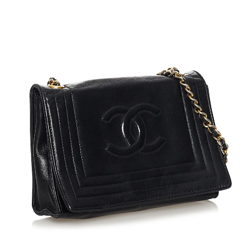 Chanel classicChanel CC Lambskin Leather Shoulder Bag (33610)