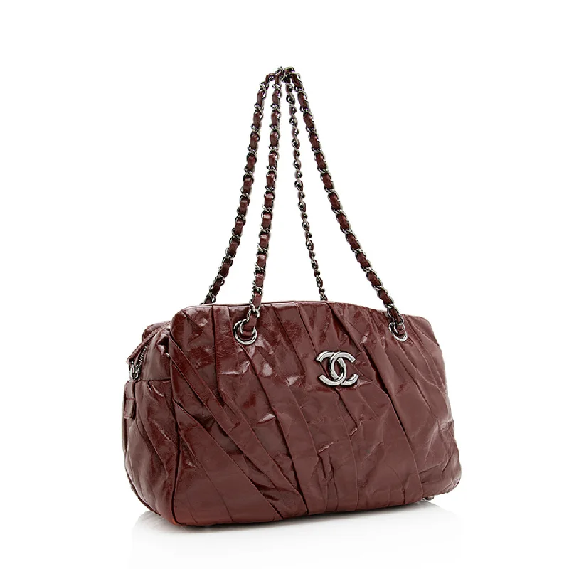 Chanel bags for women with a taste for high fashionChanel Glazed Calfskin Twisted Shoulder Bag (20021)