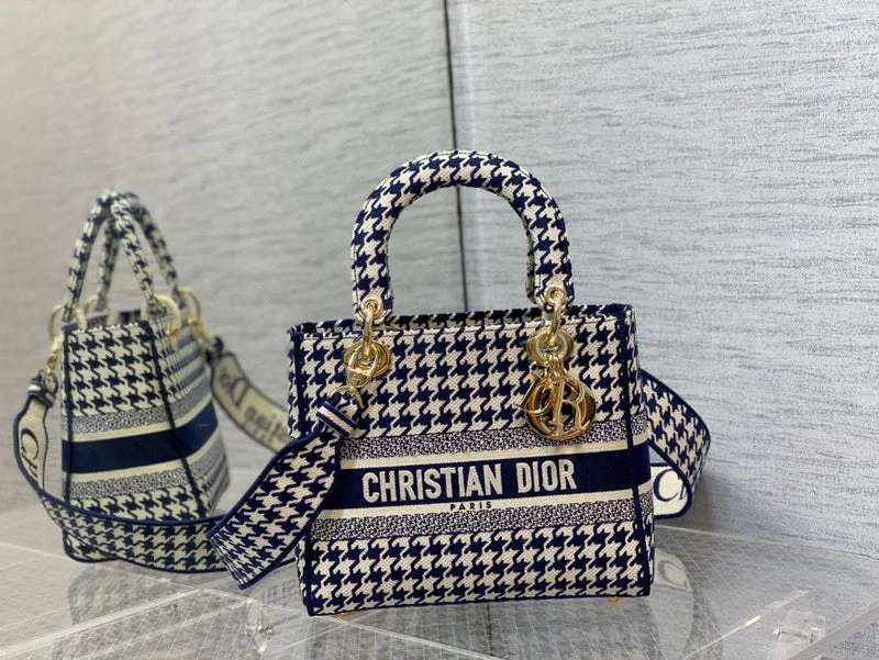 Christian Dior tote bags with a printed Dior logo on the frontChristian Dior Bags - 4824