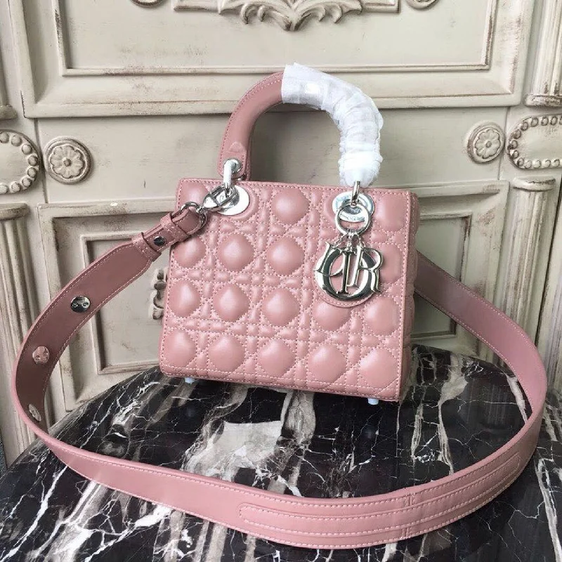 Christian Dior bags with a zip - top closure and multiple compartmentsChristian Dior MeChristian Diorum Lady Bag