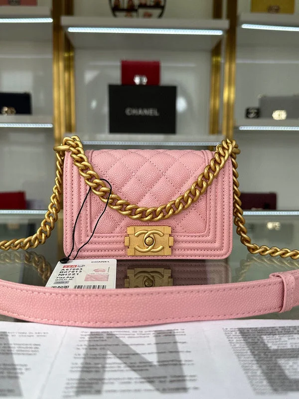 Chanel bags with chain and leather strap combinationsWF - Chanel Bags - 188