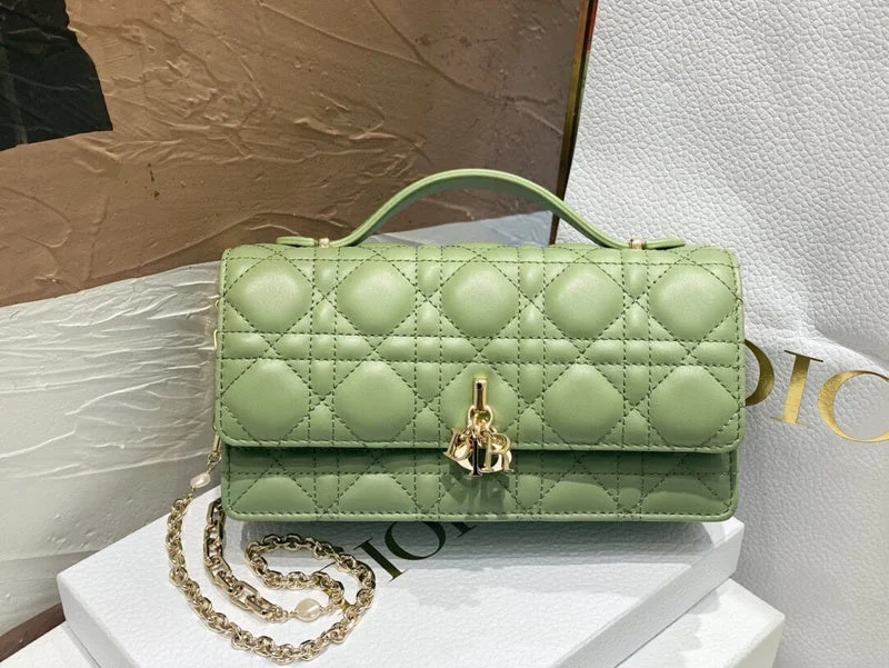 Christian Dior handbags with a detachable mirror for on - the - go touch - upsWF - Dior Bags - 1075