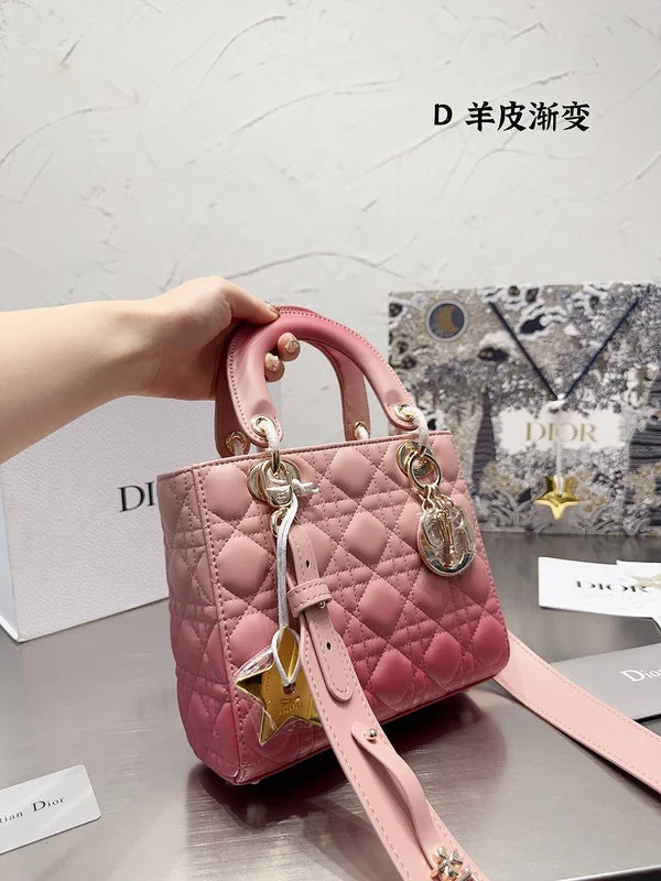 Christian Dior handbags with a back - pocket for quick storageWF - Dior Bags - 016